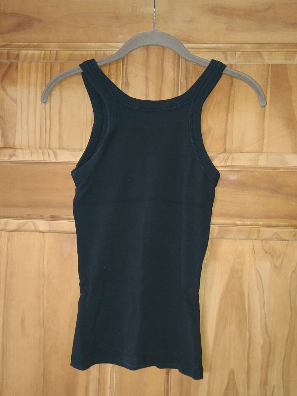 H&M Black Ribbed Tank Top - Picture 2 of 2
